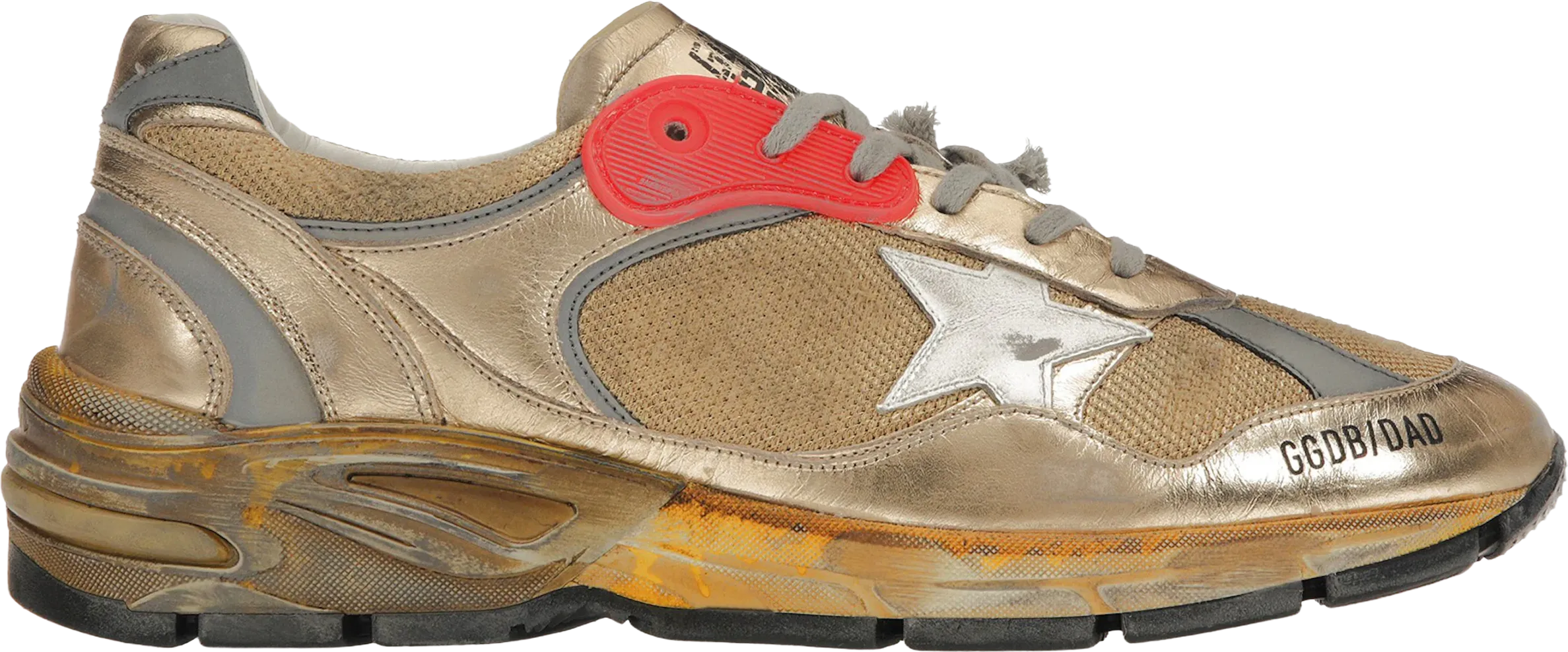 Golden Goose Dad-Star White Red Silver Grey (EU 41)